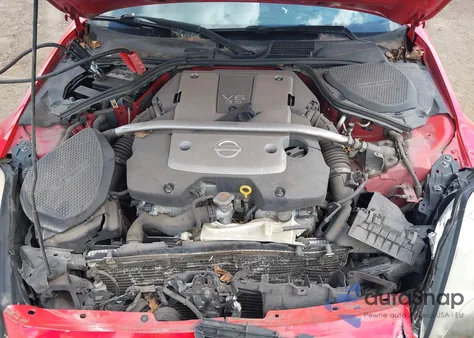 2008 Nissan 350Z Enthusiast из США, поврежденный, VIN JN1BZ34D98M704363